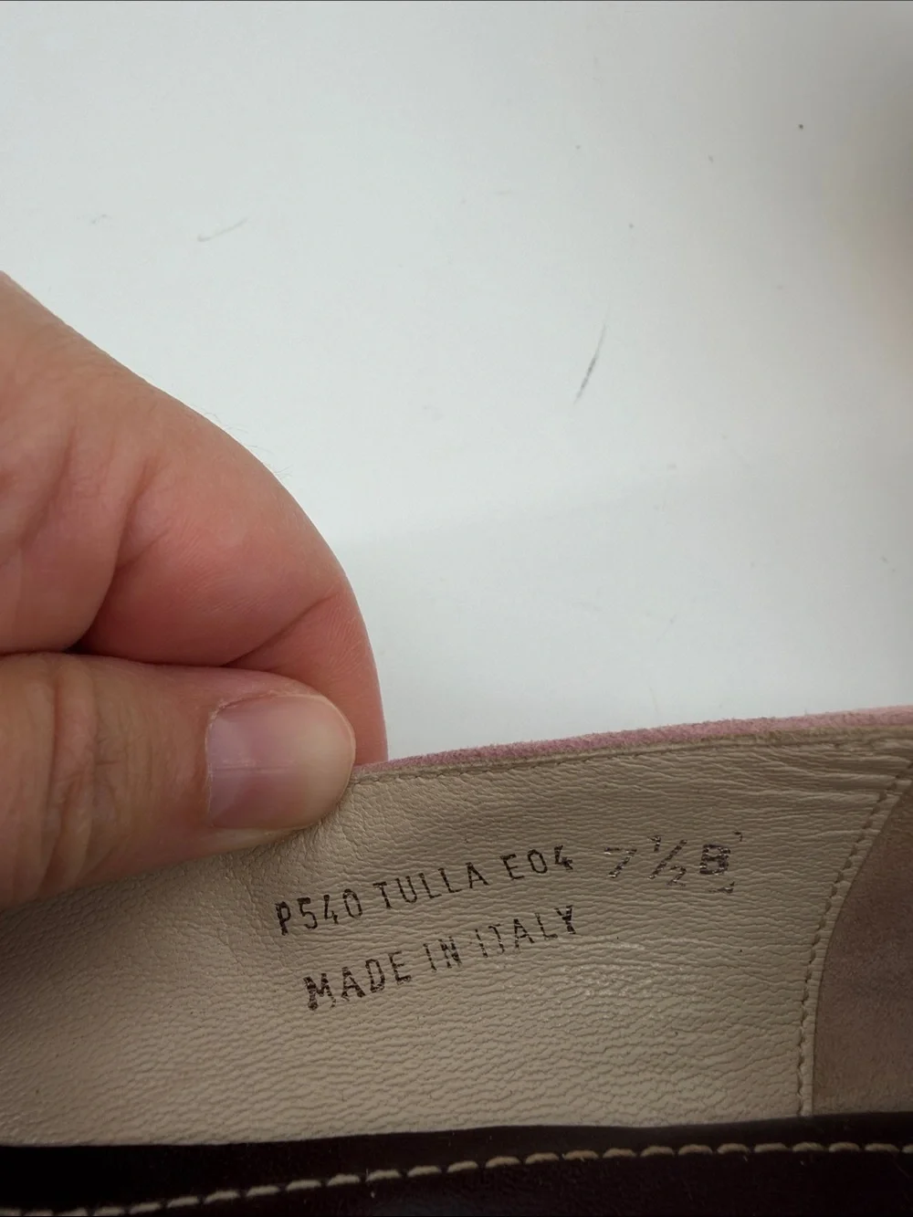Vintage Y2K Coach Tulla Kitten Heels in Pink and Maroon 7.5B S38